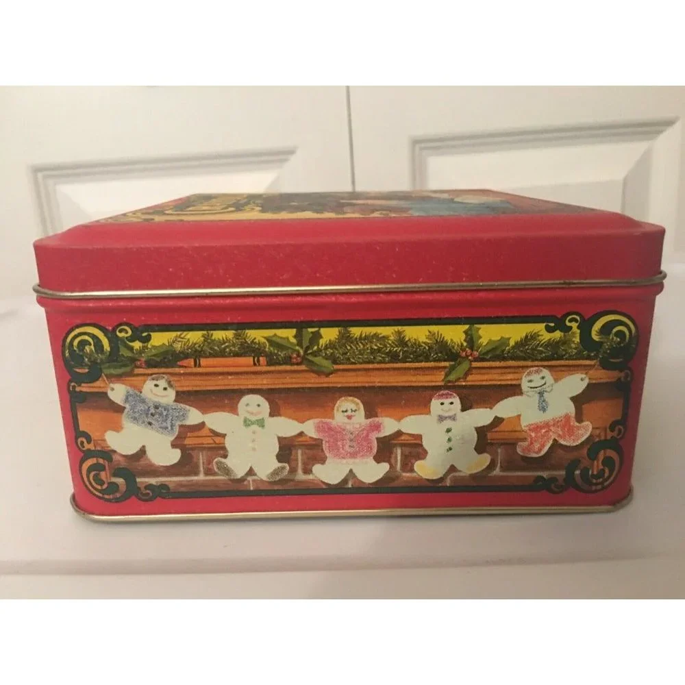Vtg Crayola Crayon Collectors Tin 64Crayons Plus Bear Ornament 1992 Series First